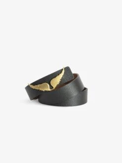 Zadig & Voltaire Reversible Rock Belt Noir 3 Zadig & Voltaire Reversible Rock Belt Noir -Zadig Et Voltaire 62a5117 copie