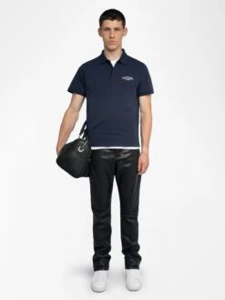 Zadig & Voltaire Dimitri Polo Shirt Encre