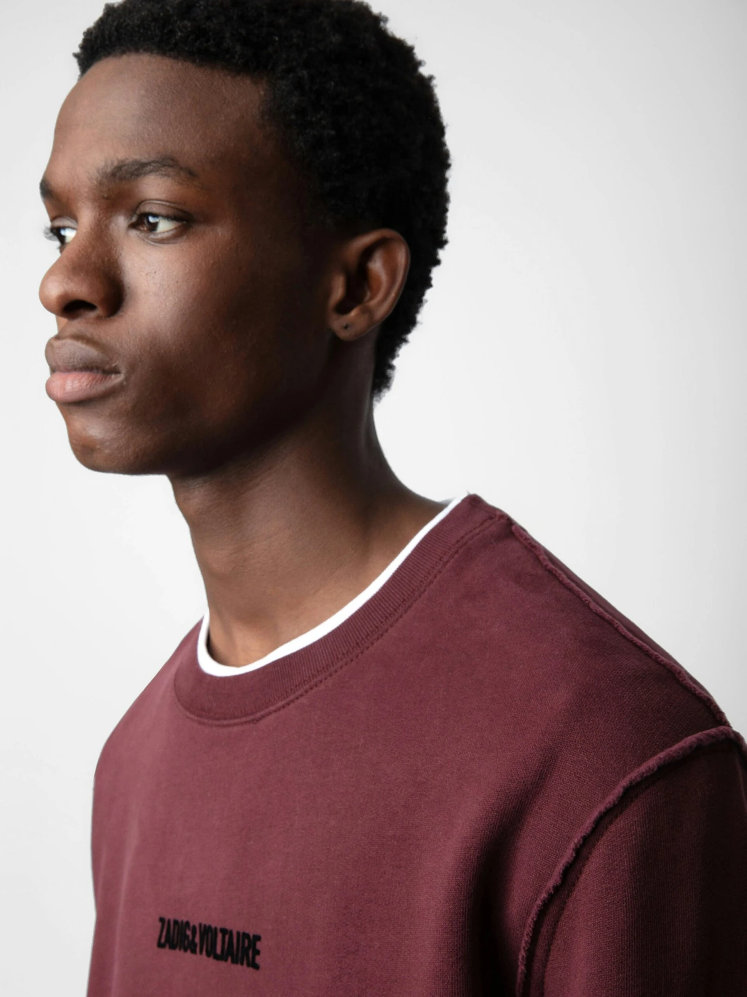 Simba Sweatshirt Cherry red Zadig & Voltaire Simba Sweatshirt Cherry Red -Zadig Et Voltaire JMSS00237 CHERRY RED ADDI 3 scaled