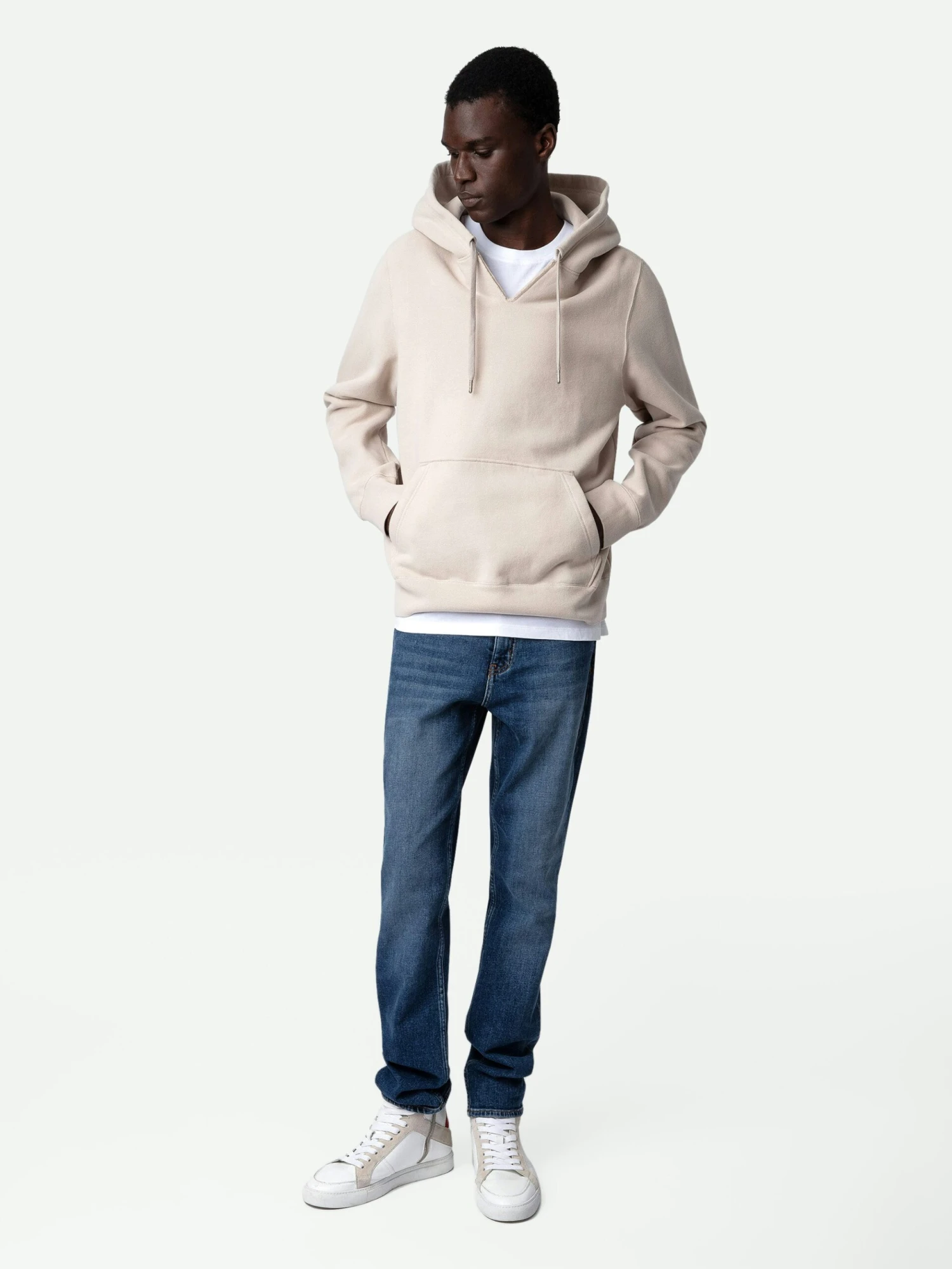 Soda Sweatshirt Naturel Zadig & Voltaire Soda Sweatshirt Naturel -Zadig Et Voltaire JMSS00242 NATUREL SHOOTING scaled