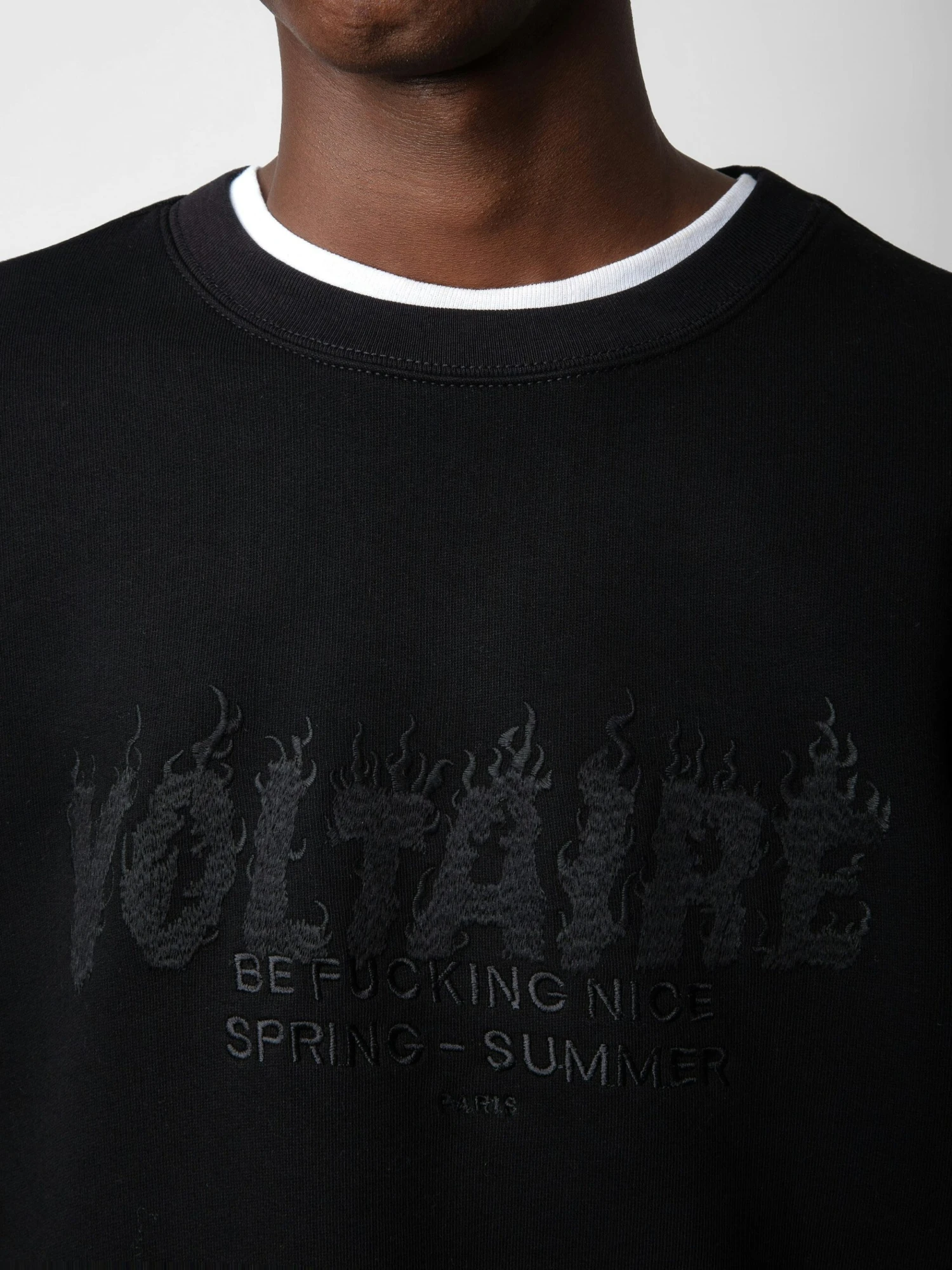 Simba Sweatshirt Black Zadig & Voltaire Simba Sweatshirt Black -Zadig Et Voltaire JMSS00245 NOIR ADDI 1 scaled