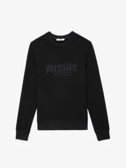 Zadig & Voltaire Simba Sweatshirt Black 4 Zadig & Voltaire Simba Sweatshirt Black -Zadig Et Voltaire JMSS00245 NOIR PACKSHOT