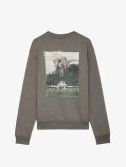 Zadig & Voltaire Simba Sweatshirt Medium Grey -Zadig Et Voltaire JMSS00251 MEDIUM GREY PACKSHOT 1 6706850c0922e
