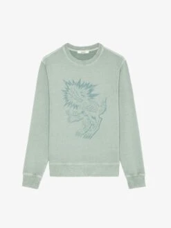 Zadig & Voltaire Simba Sweatshirt Nebulous -Zadig Et Voltaire JMSS00265 NEBULOUS PACKSHOT 6694ebfbce0cd