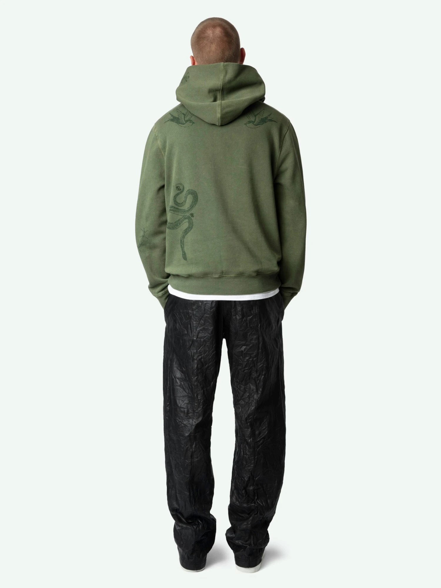 Sanchi Sweatshirt Used kaki Zadig & Voltaire Sanchi Sweatshirt Used Kaki -Zadig Et Voltaire JMSS01253 USED KAKI BACK 672cc4794b5cd scaled