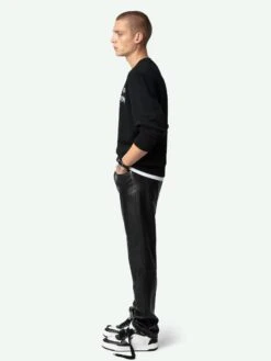 Zadig & Voltaire Aime Sweatshirt Black -Zadig Et Voltaire JMSS01255 BLACK ADDI 1 672cc49fb48e8