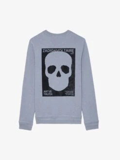Zadig & Voltaire Stony Sweatshirt Stormy 5 Zadig & Voltaire Stony Sweatshirt Stormy -Zadig Et Voltaire JMSS01263 STORMY PACKSHOT 2 6777ef8ec45d5