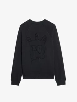 Zadig & Voltaire Uppy Sweatshirt Black -Zadig Et Voltaire JMSS01266 BLACK ADDI 4 6811e6f3b547c