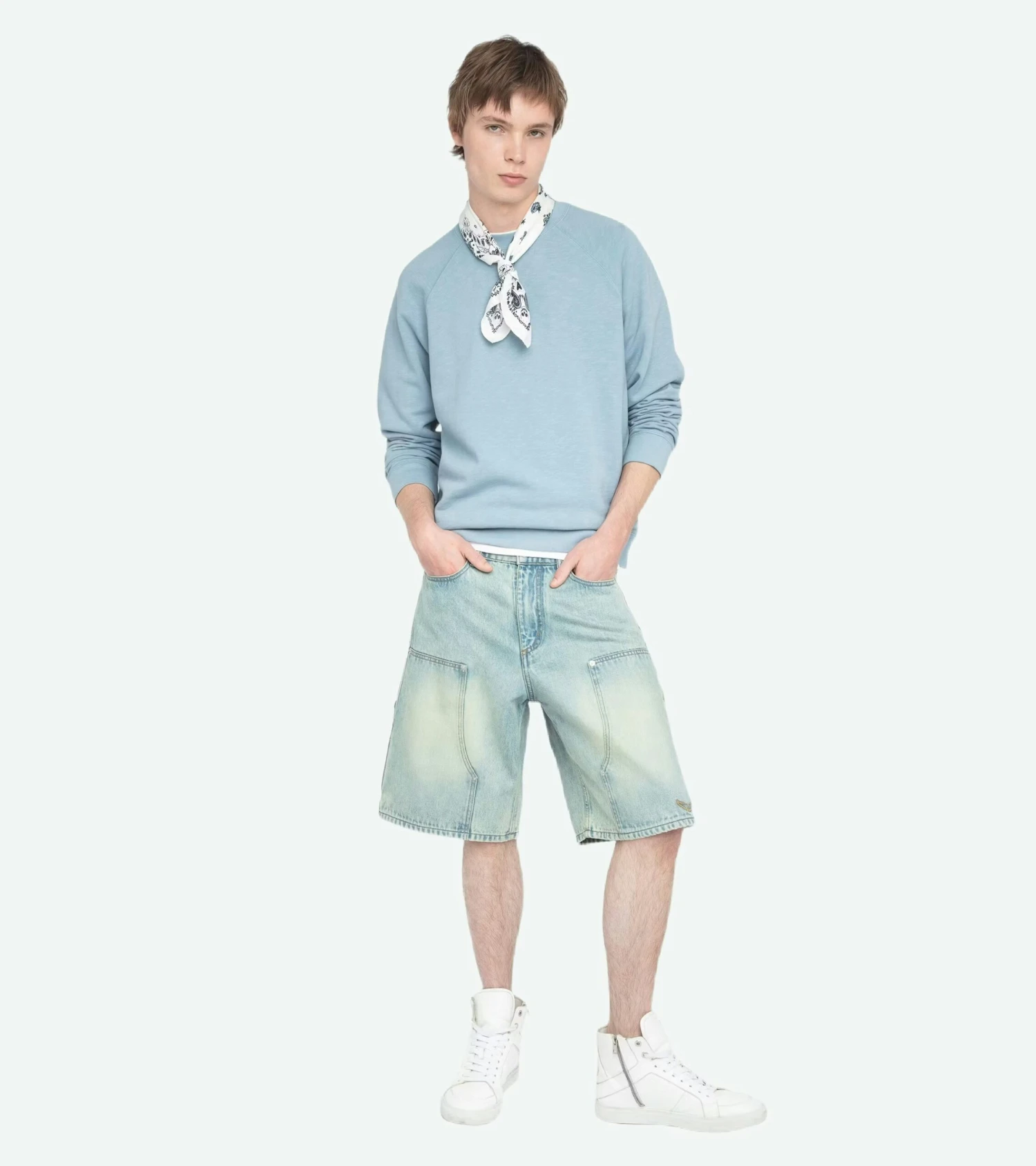 Uppy Sweatshirt Cloud Zadig & Voltaire Uppy Sweatshirt Cloud -Zadig Et Voltaire JMSS01266 CLOUD ADDI 1 680f42fdda0ff scaled