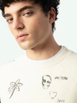 Zadig & Voltaire Uppy Sweatshirt Steam -Zadig Et Voltaire JMSS01293 STEAM HOVER 67603f62be250