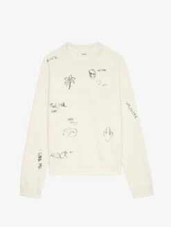 Zadig & Voltaire Uppy Sweatshirt Steam -Zadig Et Voltaire JMSS01293 STEAM PACKSHOT 6777efbbc605d