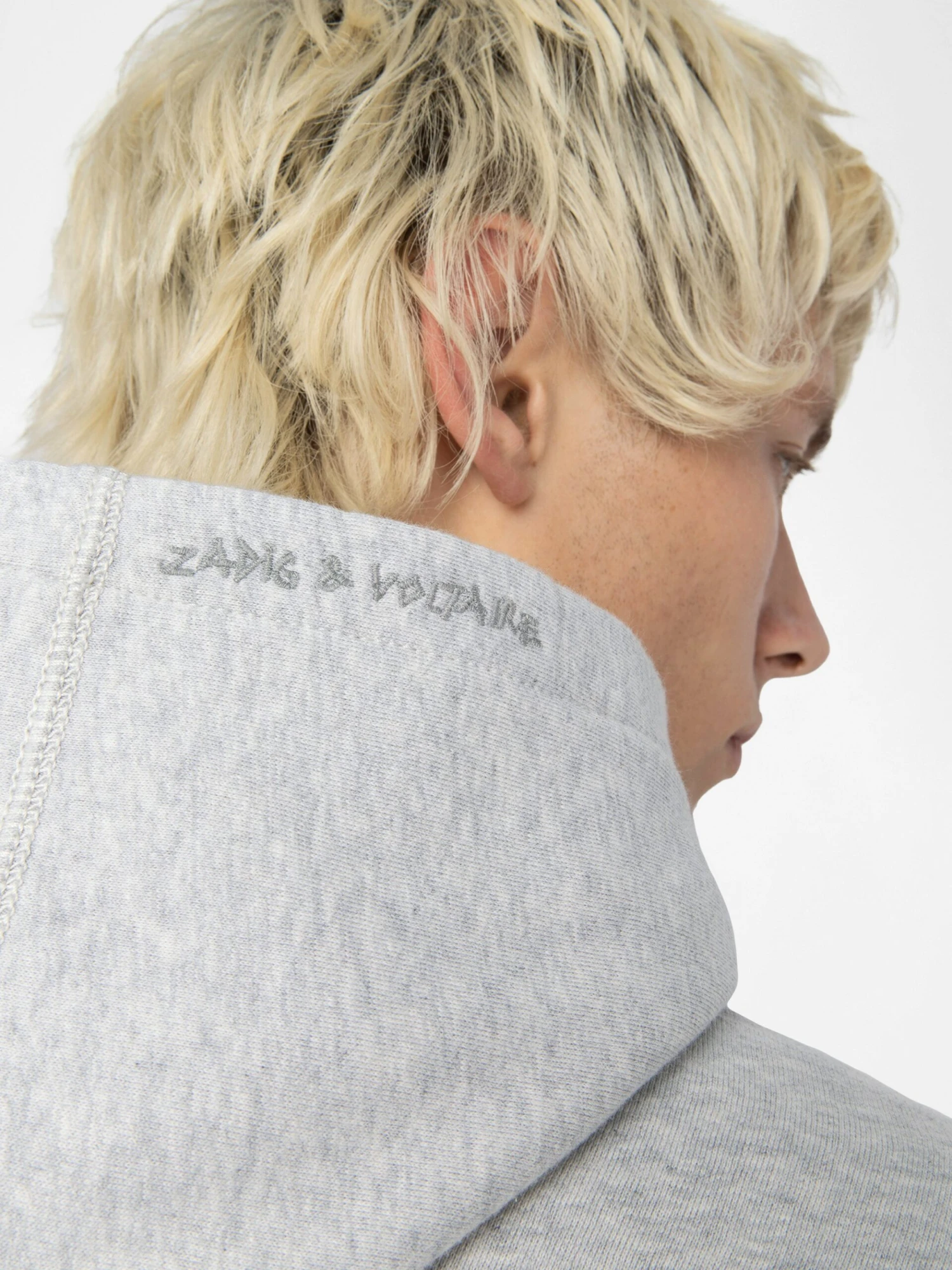 Sacha Sweatshirt Gris chine Zadig & Voltaire Sacha Sweatshirt Gris Chine -Zadig Et Voltaire JMSS01309 GRIS CHINE HOVER 683dca2972da5 scaled