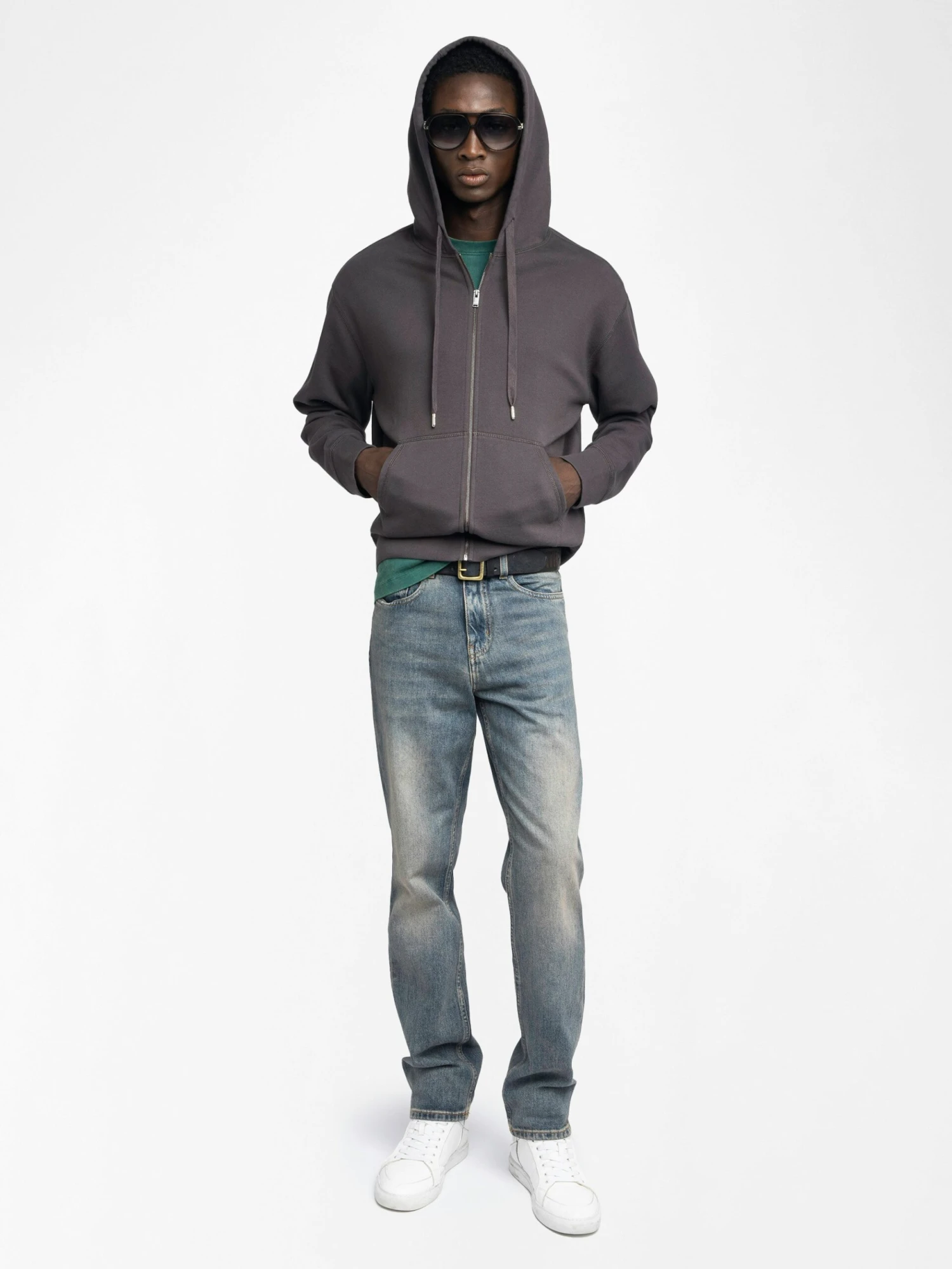 Sacha Sweatshirt Dark chocolate Zadig & Voltaire Sacha Sweatshirt Dark Chocolate -Zadig Et Voltaire JMSS01311 DARK CHOCOLATE ADDI 2 68484ee65e3ff scaled