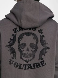 Zadig & Voltaire Sacha Sweatshirt Dark Chocolate 5 Zadig & Voltaire Sacha Sweatshirt Dark Chocolate -Zadig Et Voltaire JMSS01311 DARK CHOCOLATE HOVER 68484eddf1530