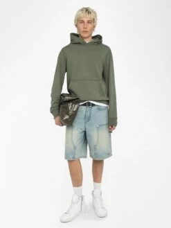 Zadig & Voltaire Sweatshirt Sanchi Used Kaki -Zadig Et Voltaire JMSS01323 USED KAKI ADDI 1 683dc93487f6f