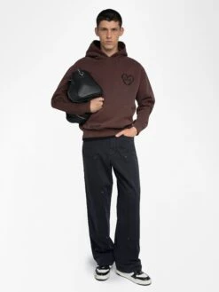 Zadig & Voltaire Sacha Sweatshirt Burgundy -Zadig Et Voltaire JMSS01326 BURGUNDY ADDI 1 6863f3d123af4