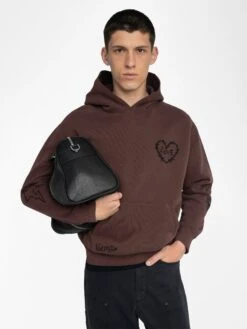 Zadig & Voltaire Sacha Sweatshirt Burgundy -Zadig Et Voltaire JMSS01326 BURGUNDY ADDI 2 6863f3674a6c6