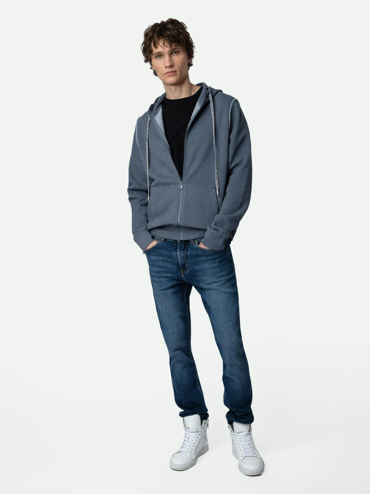 Alex Sweatshirt Uniform Zadig & Voltaire Alex Sweatshirt Uniform -Zadig Et Voltaire JMSW00004 UNIFORM SHOOTING scaled