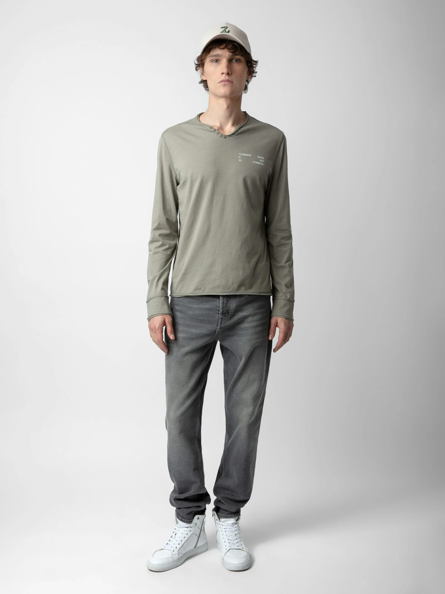 Monastir Photoprint T-shirt Trellis Zadig & Voltaire Monastir Photoprint T-shirt Trellis -Zadig Et Voltaire JMTN00240 TRELLIS ADDI 1 scaled