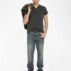 Zadig & Voltaire Henley Monastir T-shirt Carbone
