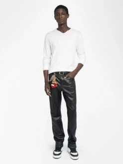 Zadig & Voltaire Henley Monastir T-shirt Judo 2 Zadig & Voltaire Henley Monastir T-shirt Judo -Zadig Et Voltaire JMTN01636 JUDO ADDI 1 68484ec78b169