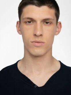 Zadig & Voltaire Monastir T-shirt Encre 4 Zadig & Voltaire Monastir T-shirt Encre -Zadig Et Voltaire JMTN01640 ENCRE ADDI 3 6863f43da0934