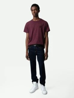 Zadig & Voltaire Tommy Skull XO T-shirt Cherry Red