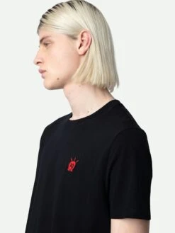 Zadig & Voltaire Tommy Skull XO T-shirt Black -Zadig Et Voltaire JMTS00001 NOIR HOVER