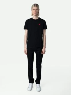 Zadig & Voltaire Tommy Skull XO T-shirt Black