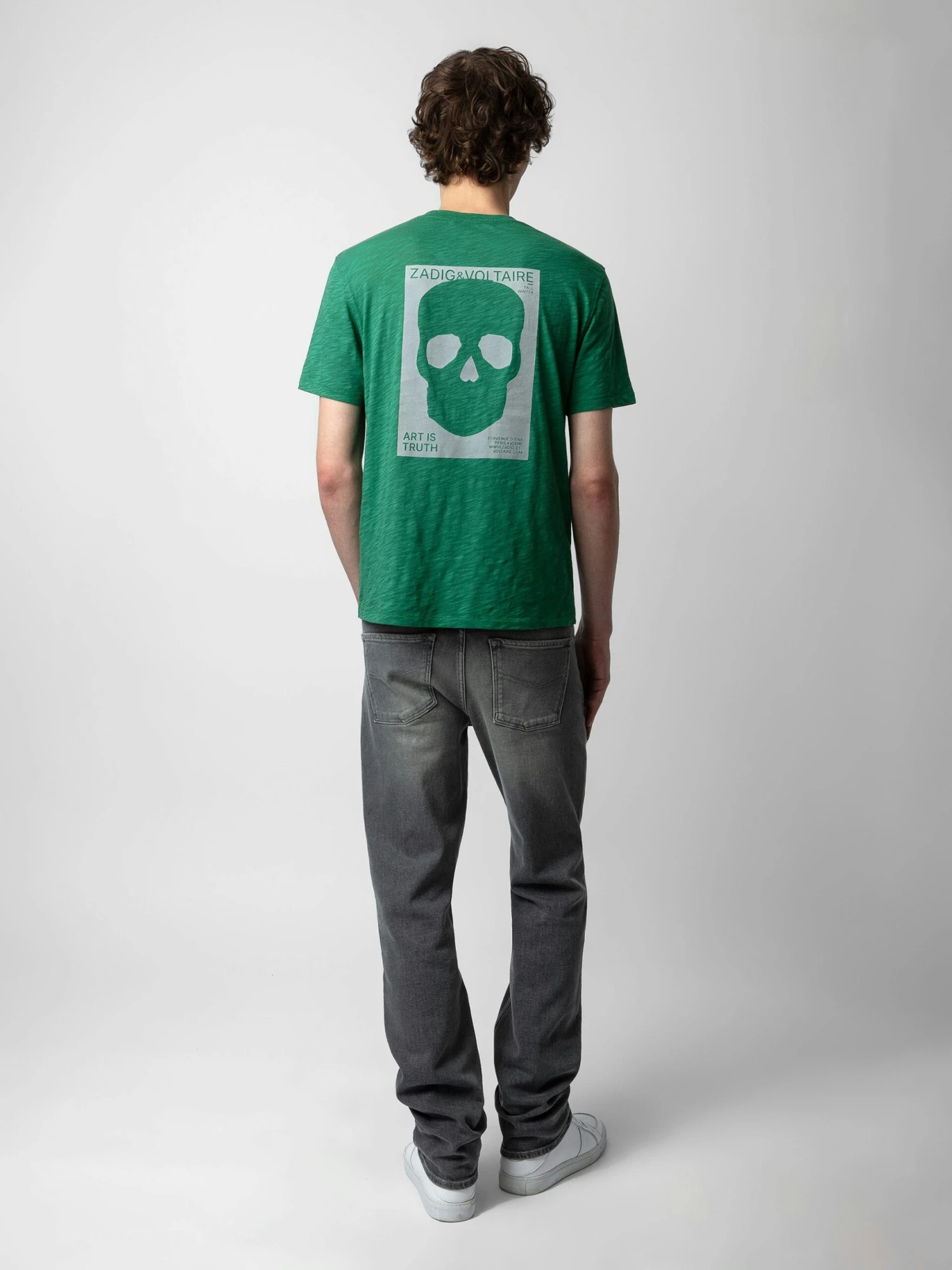 Stockholm T-shirt Peppermint Zadig & Voltaire Stockholm T-shirt Peppermint -Zadig Et Voltaire JMTS00623 PEPPERMINT BACK scaled