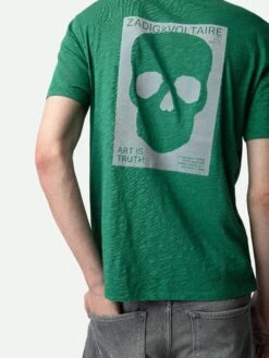 Zadig & Voltaire Stockholm T-shirt Peppermint 3 Zadig & Voltaire Stockholm T-shirt Peppermint -Zadig Et Voltaire JMTS00623 PEPPERMINT HOVER