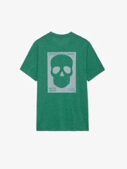 Zadig & Voltaire Stockholm T-shirt Peppermint 5 Zadig & Voltaire Stockholm T-shirt Peppermint -Zadig Et Voltaire JMTS00623 PEPPERMINT PACKSHOT 2