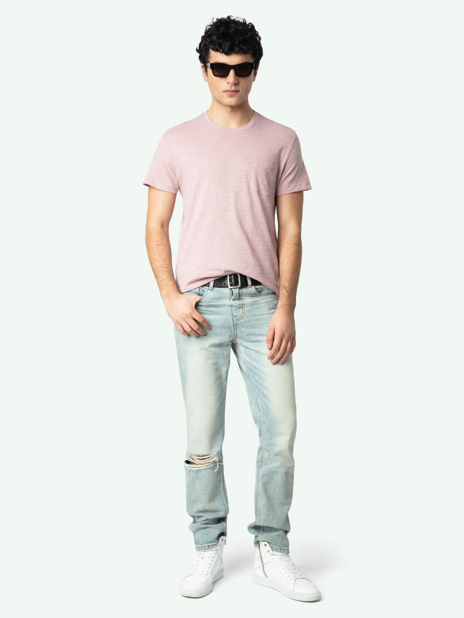 Stockholm T-shirt Rosebud Zadig & Voltaire Stockholm T-shirt Rosebud -Zadig Et Voltaire JMTS00623 ROSEBUD SHOOTING 67a11d19720f3 scaled