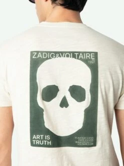 Zadig & Voltaire Stockholm T-shirt Steam 4 Zadig & Voltaire Stockholm T-shirt Steam -Zadig Et Voltaire JMTS00623 STEAM HOVER 67603f6c392cd