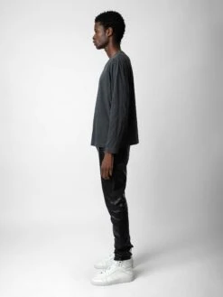 Zadig & Voltaire Ellon T-Shirt Carbone -Zadig Et Voltaire JMTS00626 CARBONE ADDI 2