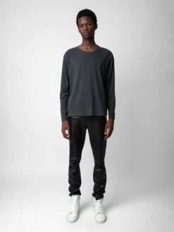 Zadig & Voltaire Ellon T-Shirt Carbone -Zadig Et Voltaire JMTS00626 CARBONE ADDI 3