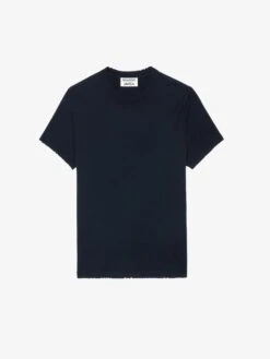 Zadig & Voltaire Jimmy T-Shirt Encre -Zadig Et Voltaire JMTS00628 ENCRE PACKSHOT 2