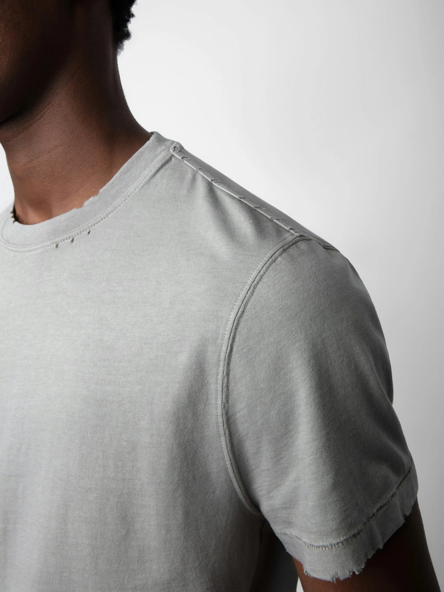 Jimmy T-Shirt Iron Zadig & Voltaire Jimmy T-Shirt Iron -Zadig Et Voltaire JMTS00628 IRON ADDI 1 scaled