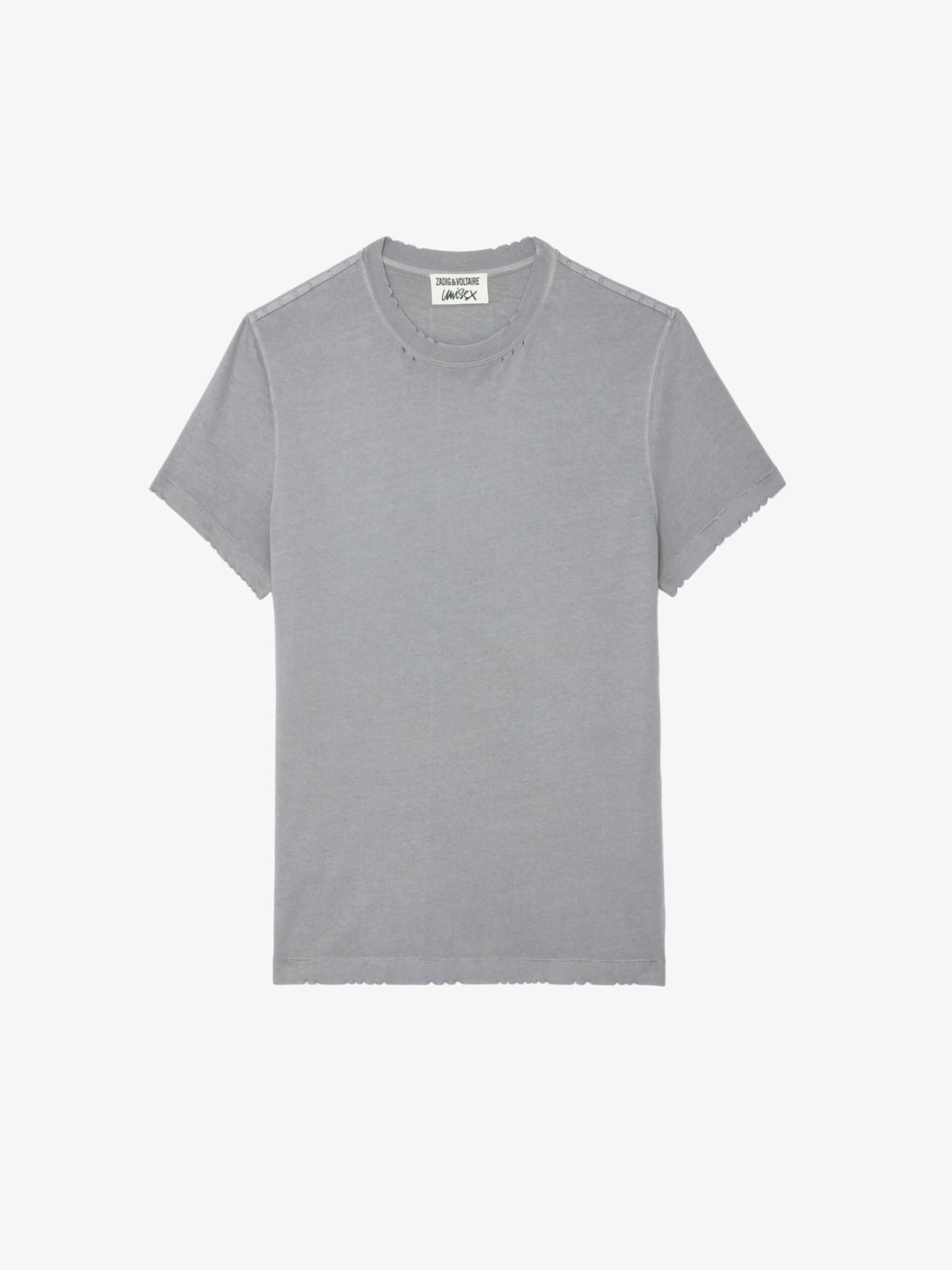 Jimmy T-Shirt Iron Zadig & Voltaire Jimmy T-Shirt Iron -Zadig Et Voltaire JMTS00628 IRON PACKSHOT scaled