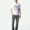 Zadig & Voltaire Tommy Photoprint T-shirt White