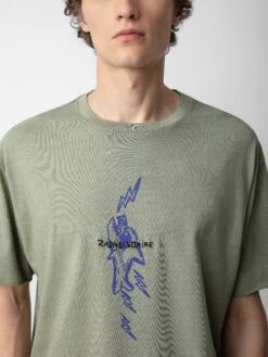 Zadig & Voltaire Thilo T-shirt Trellis -Zadig Et Voltaire JMTS00643 TRELLIS ADDI 1