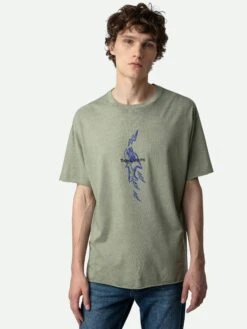 Zadig & Voltaire Thilo T-shirt Trellis -Zadig Et Voltaire JMTS00643 TRELLIS HOVER