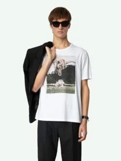 Zadig & Voltaire Ted T-shirt White -Zadig Et Voltaire JMTS00652 BLANC ADDI 1 670548b61b8a9