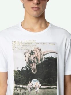 Zadig & Voltaire Ted T-shirt White -Zadig Et Voltaire JMTS00652 BLANC HOVER 670548c7ed31e