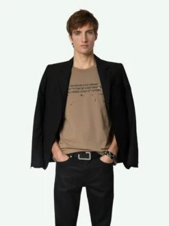 Zadig & Voltaire Tommy T-shirt Cereal 2 Zadig & Voltaire Tommy T-shirt Cereal -Zadig Et Voltaire JMTS00656 CEREAL ADDI 1 6705485f60685