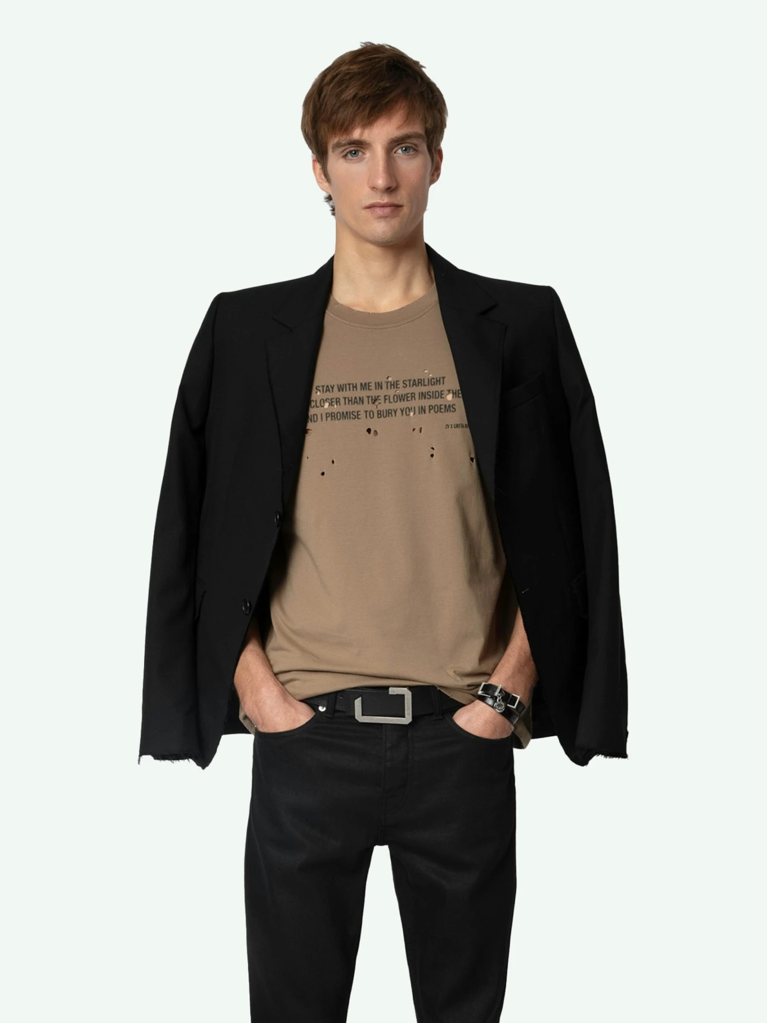 Tommy T-shirt Cereal Zadig & Voltaire Tommy T-shirt Cereal -Zadig Et Voltaire JMTS00656 CEREAL ADDI 1 6705485f60685 scaled