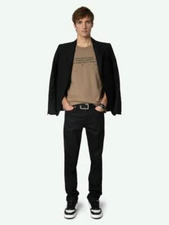 Zadig & Voltaire Tommy T-shirt Cereal 5 Zadig & Voltaire Tommy T-shirt Cereal -Zadig Et Voltaire JMTS00656 CEREAL ADDI 4 670548ecbc163