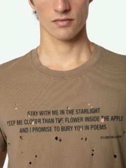 Zadig & Voltaire Tommy T-shirt Cereal 6 Zadig & Voltaire Tommy T-shirt Cereal -Zadig Et Voltaire JMTS00656 CEREAL HOVER 6705486ff312c