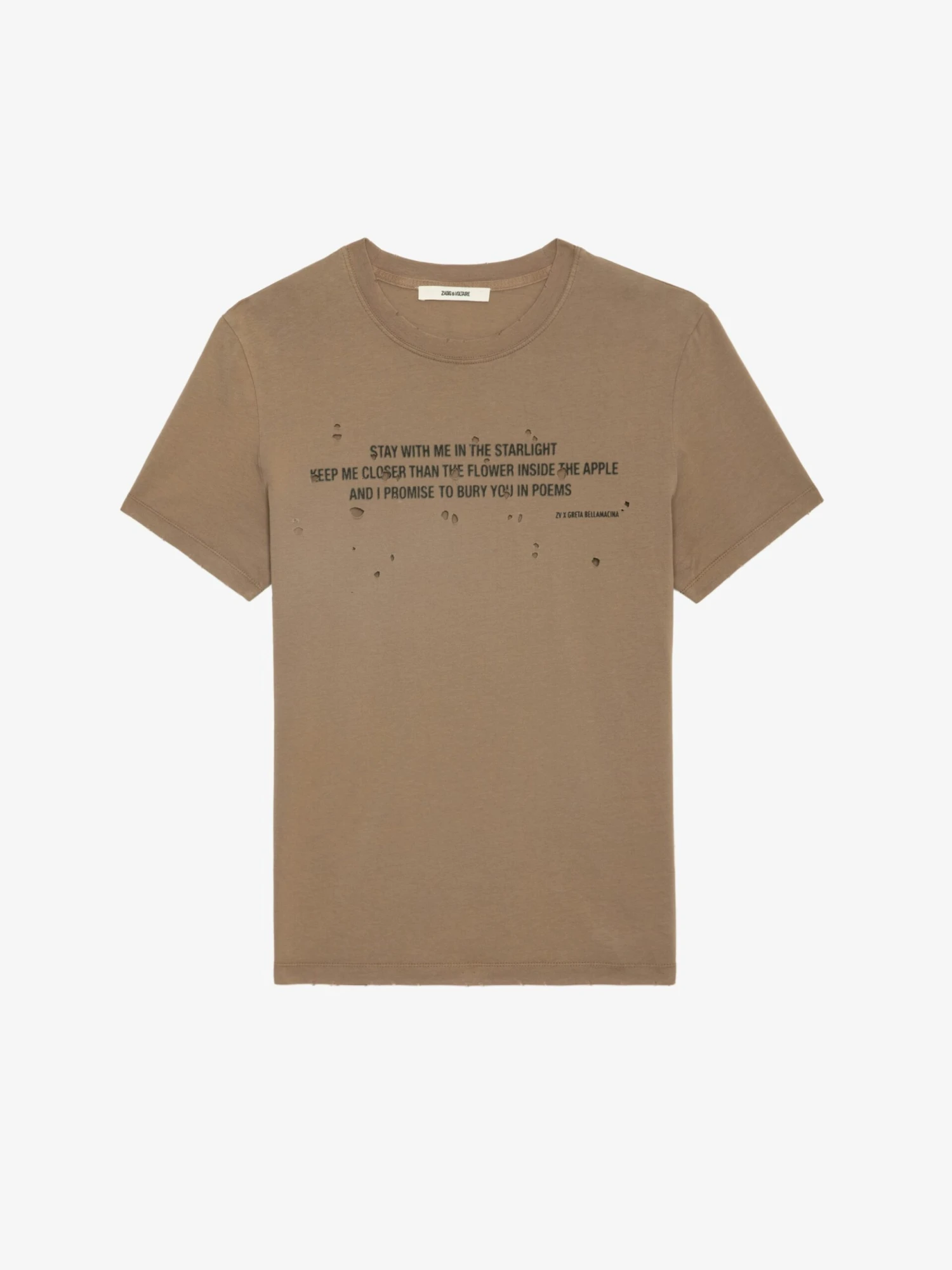 Tommy T-shirt Cereal Zadig & Voltaire Tommy T-shirt Cereal -Zadig Et Voltaire JMTS00656 CEREAL PACKSHOT 670685688adcb scaled