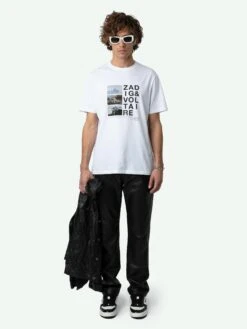 Zadig & Voltaire Ted Photoprint T-shirt White